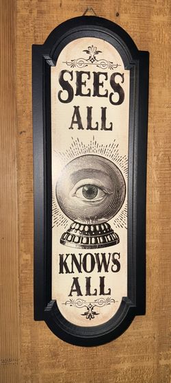 Halloween Decorative sign