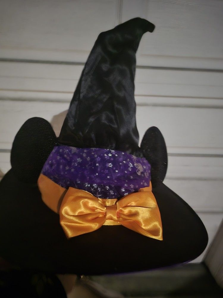 Minnie Mouse Disney Witch Hat Halloween