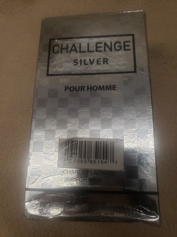 Channel silver for men great for father'day gift