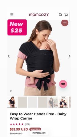 Momcozy Baby wrap