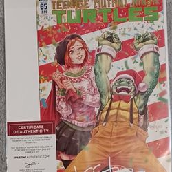 Teenage Mutant Ninja Turtles Kevin Eastman Autographed Signed Comic Speial Cover Pristine COA