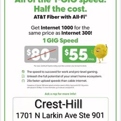 Crest Hill Cricket On Plainfield Rd & Larkin Ave Have Home Internet 🛜 Available 