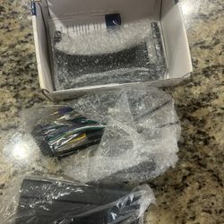 Alpine KTA-450 4 Channel Amplifier – New Open Box – Complete Kit 