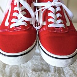 Vans Shoes | Vans Off The Wall Checkered Sole Red, Color: Red/White | Size: 6.0 