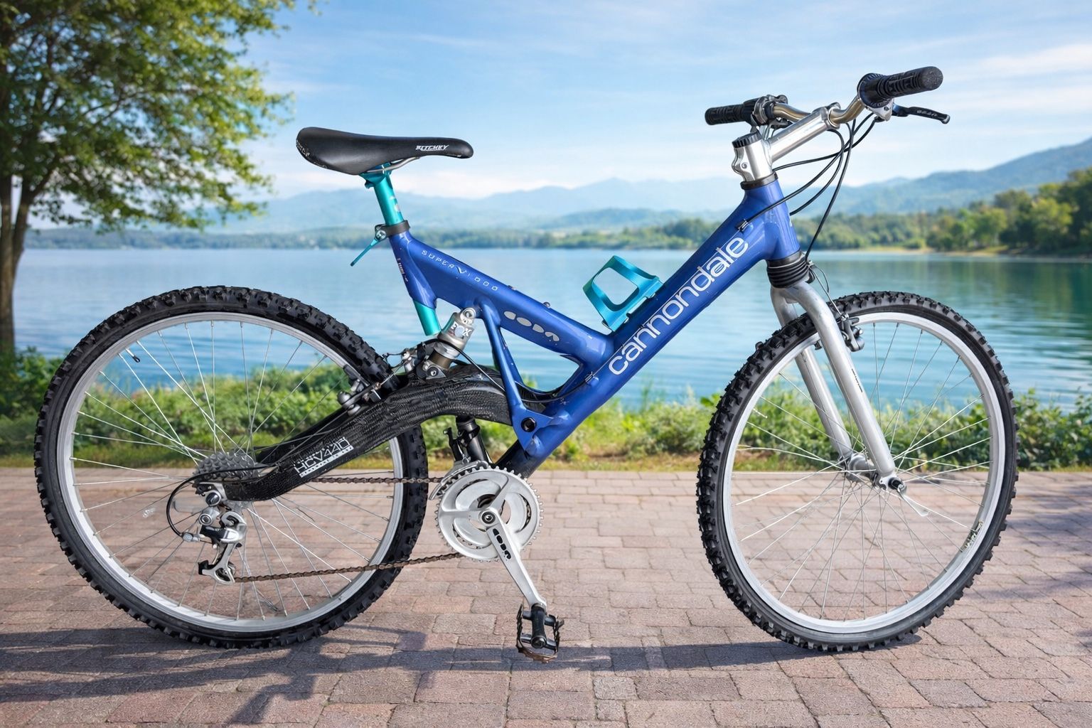 Cannondale Super V 1000 Mountain Bike โ Aluminum Frame 26โ