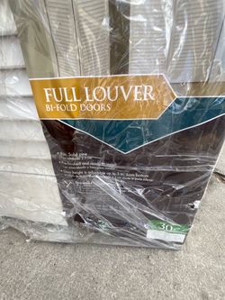 FULL'LOUVER BI-FOLD DOORS