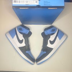 Jordan Retro High OG 1’s/ UNC Blue/ 13m /14.5w
