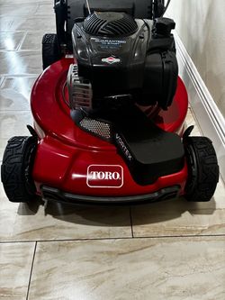 Toro lawnmower self propelled fwd