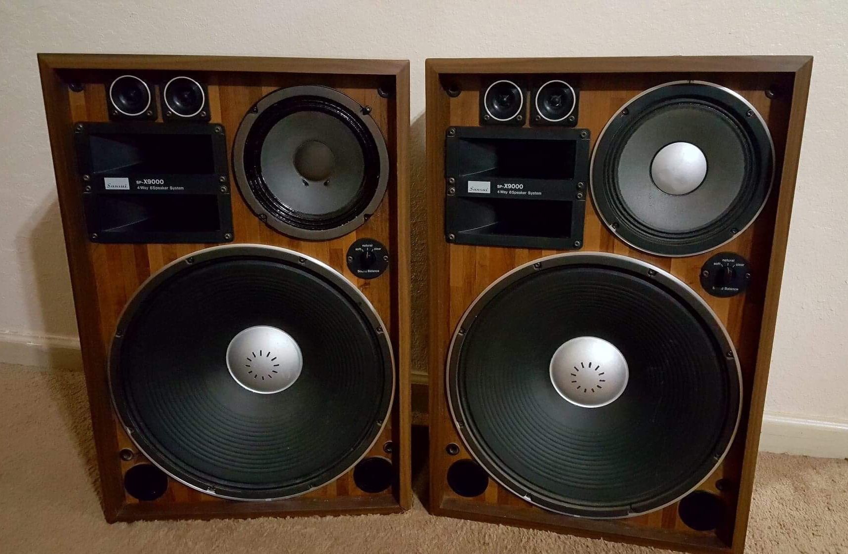 Sansui SP-X9000 Speakers