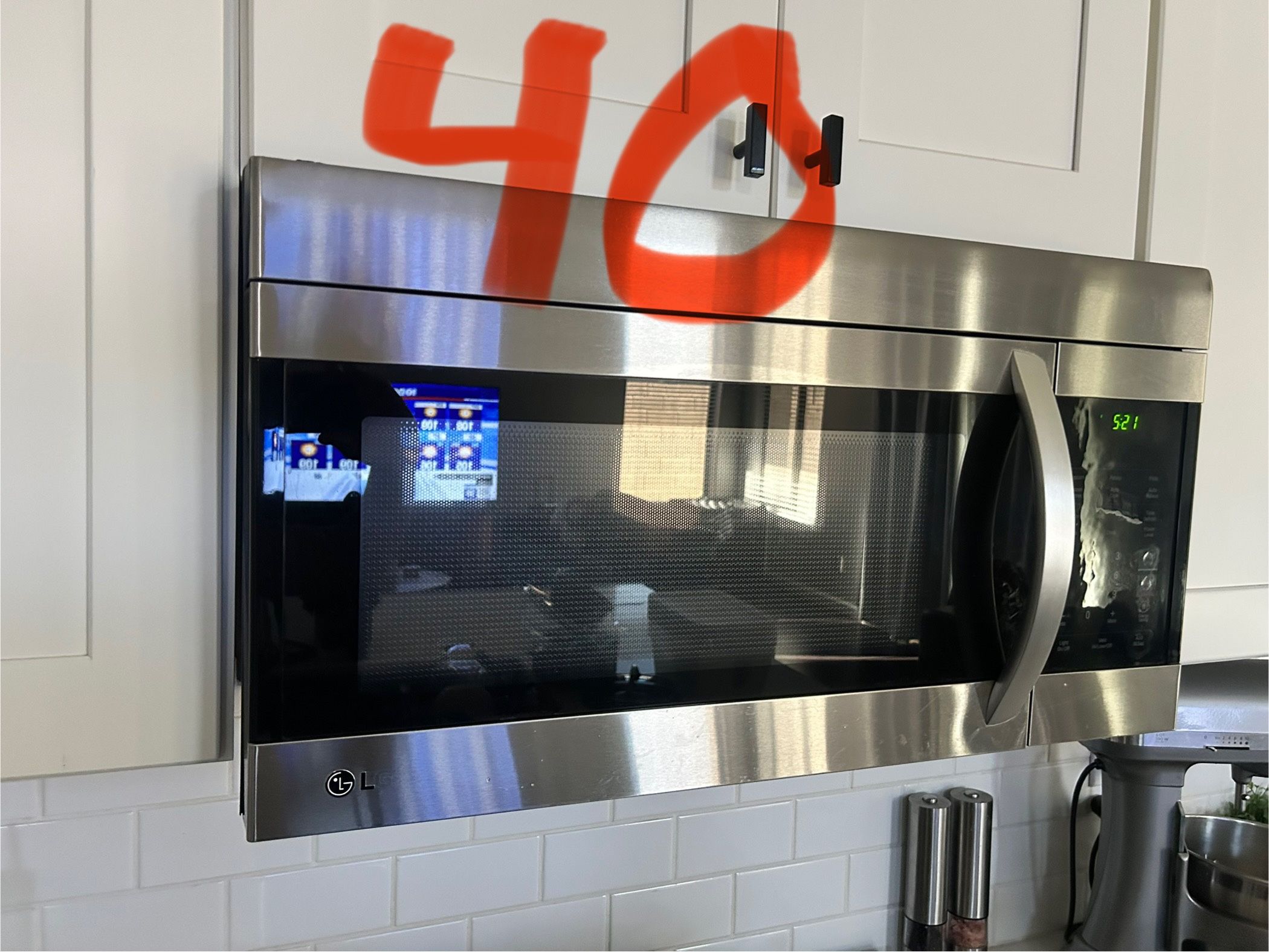 LG Over The Counter Microwave
