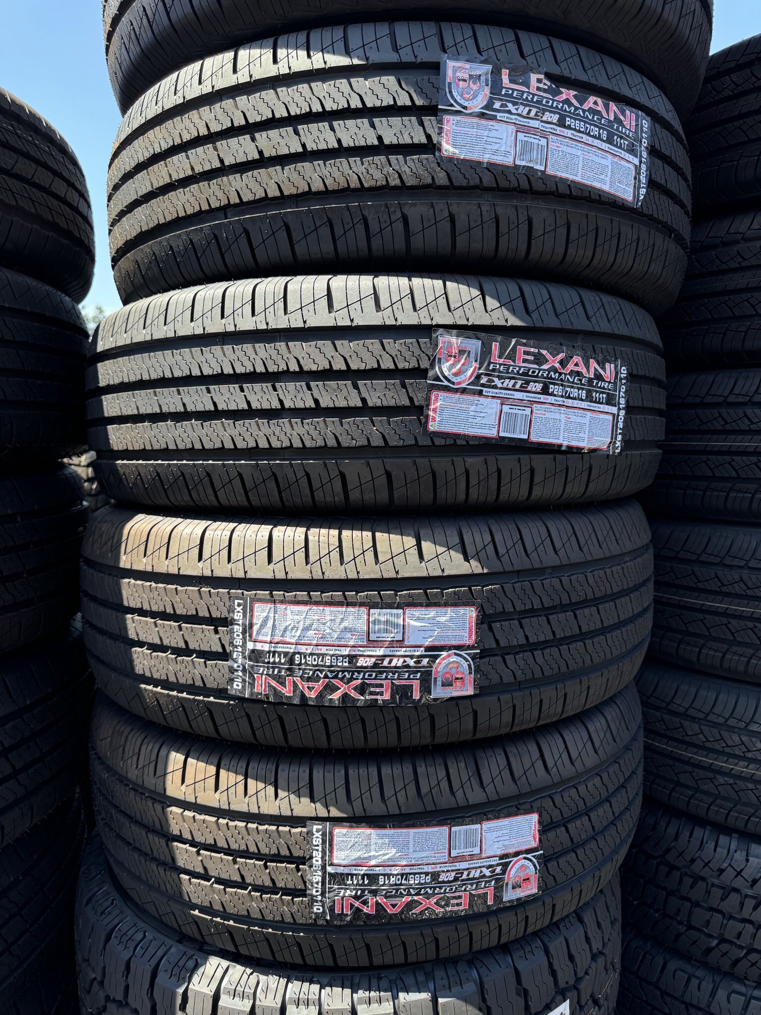 New Lexani 265/70R16 Tires