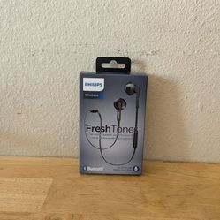 PHILIPS.  Fresh Tones Wireless Earbuds Headphones with mic