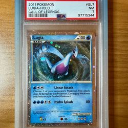 Pokemon PSA Slab - Lugia #SL7 Call of Legends