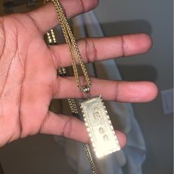 100$Bill Charm & Palm Chain 