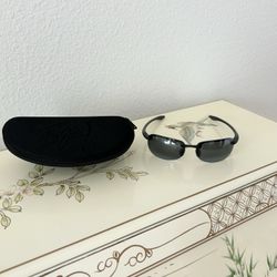 Maui Jim Unisex Sandy Beach MJ/408-02 Sport Polarized Sunglasses w/Case (Neutral Grey)