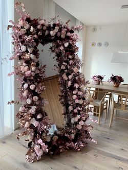 Flower vanity/floor mirrors