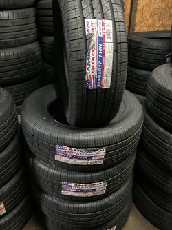 Set of four New 255/65R17 $550 ,  Brand AMERICAN Road Star