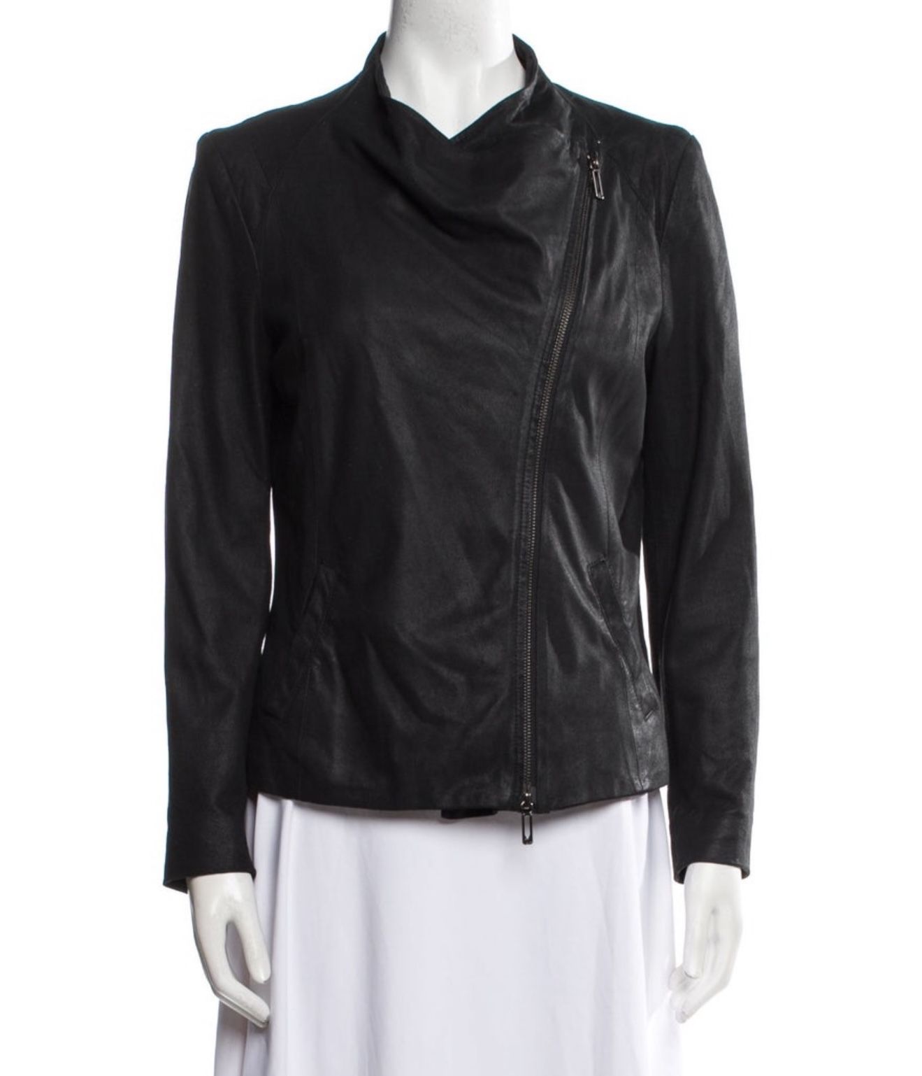 Vince Lamb Leather Jacket