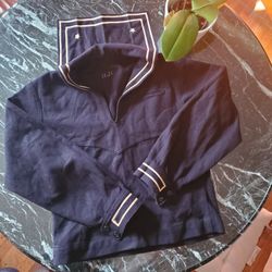 WWII US Navy Vintage Wool Uniform Top