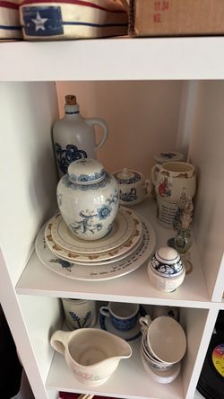 Vintage and antique glassware
