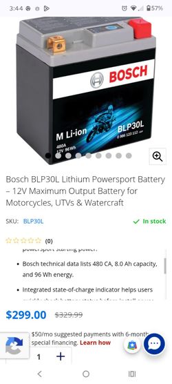 New Lithium ION batteries