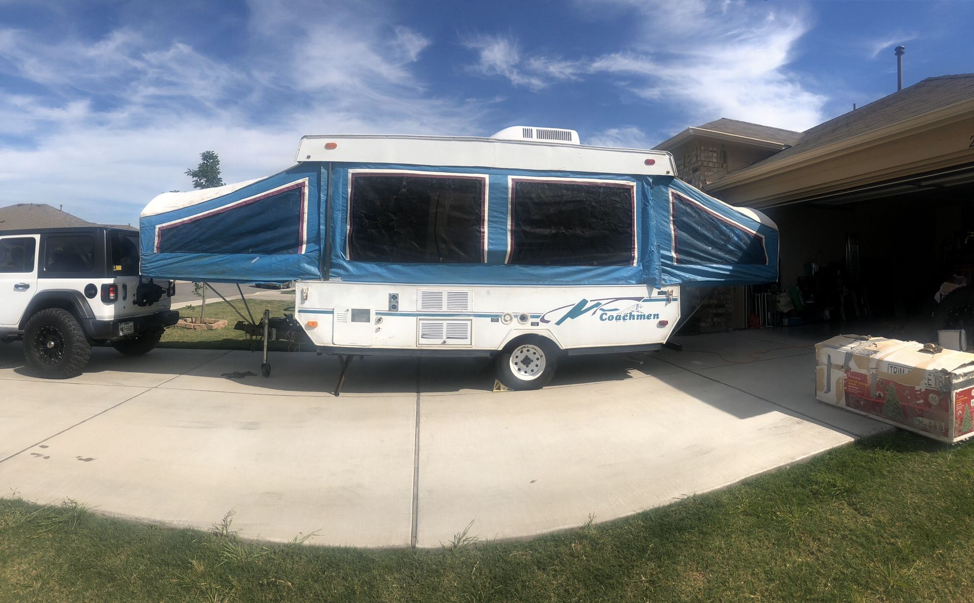 Pop up coachman 1999 camper for sale or trade