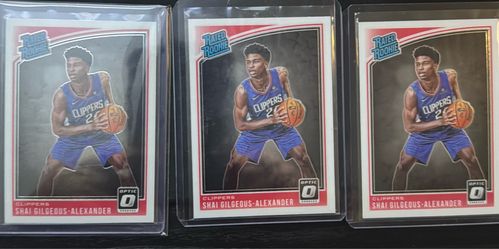 2018-19 Donruss Optic Shai Gilgeous-Alexander RC