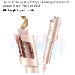 TYMO Cordless Wave Beach Curls 1 Inch For Long Hair