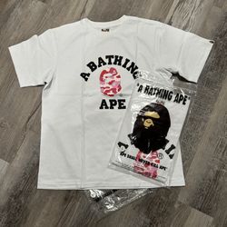 Bape College Pink Camo T Shirt 