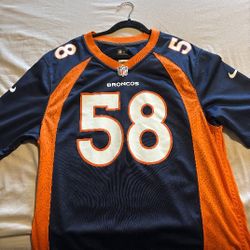 Denver Broncos Von Miller Jersey Men's Large