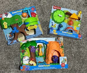 Fisher-Price Little People Dinosaur Playset Bundle