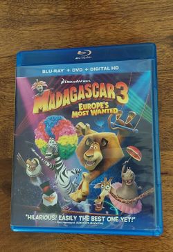 Madagascar 3 - Blu-Ray DVD