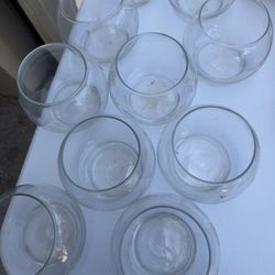 Bases De Cristal 10 Piesas