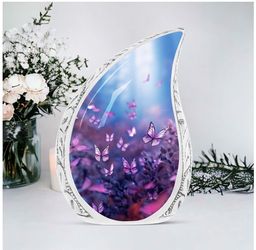 New Large Teardrop Butterfly Urn