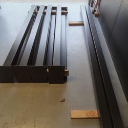Steel Gate Posts. 4"x4". 1/8th Inch Steel Gauge. Multiple types. 