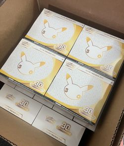 30th Celebration Elite Trainer Box Pokemon Trading Card Game ETB TCG
