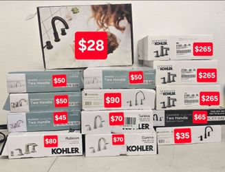 50% OFF / 8 in bathroom faucets