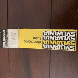 SYLVANIA 12AX3 Audio Electronic Vintage Radio HAM Vacuum NOS Tubes