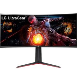 LG UltraGear QHD 34-Inch Curved Gaming Monitor 34GP63A-B, VA with HDR 10 Compatibility and AMD FreeSync Premium, 160Hz, Black 