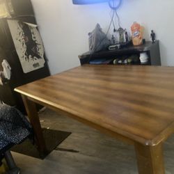 Brown Kitchen Table NEEDS GONE