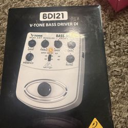 beringer V tone BASS driver DI 