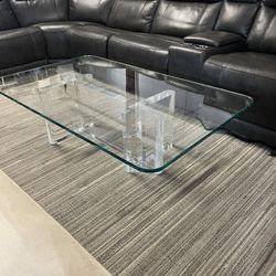 Brand New Glass And Acrylic Cocktail Table