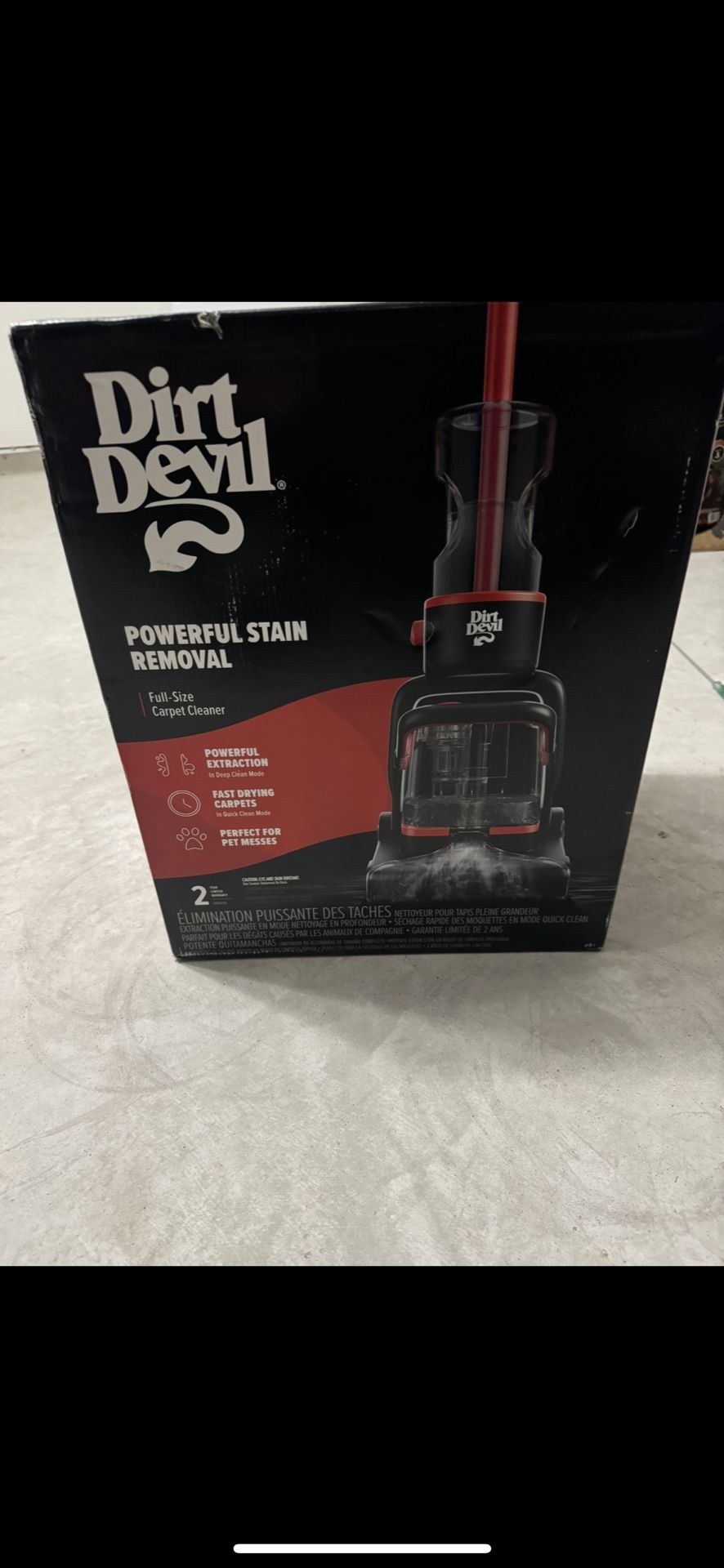 Dirt Devil Upright Carpet Cleaner