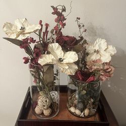 Just Made Floral Arrangement Centerpiece Tray Decor 