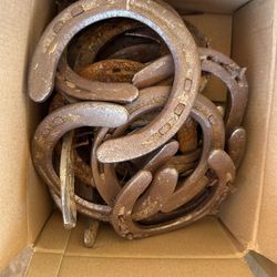 Used Horseshoes For Sale ¢0.50 Each, 100 Minimum