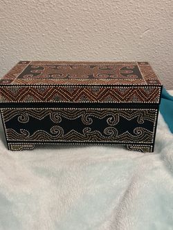 Jewelry Box Wood Hand Made / New