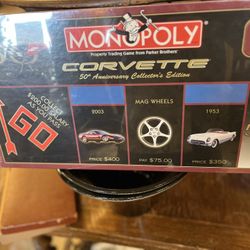 Monopoly, 50th Anniversary Corvette Edition