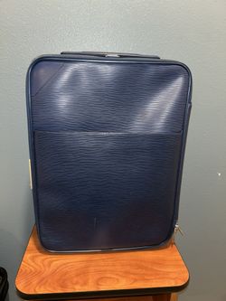 Louis Vuitton Indigo Epi Leather Pegase 55 Trolley Luggage