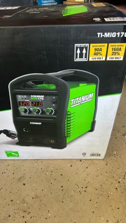 Titanium MiG 170 welder $380 firm