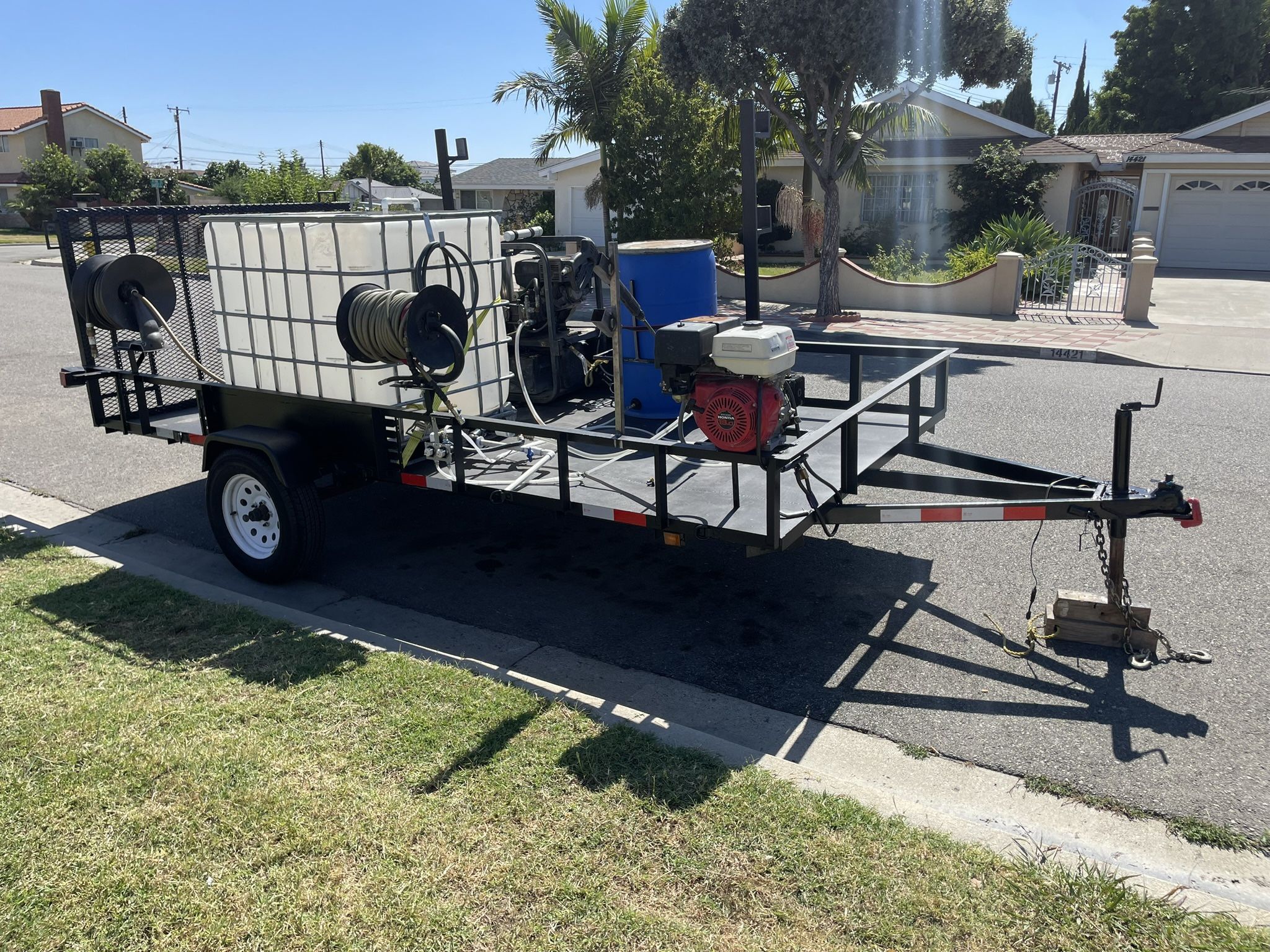 Pressure Washing Trailer